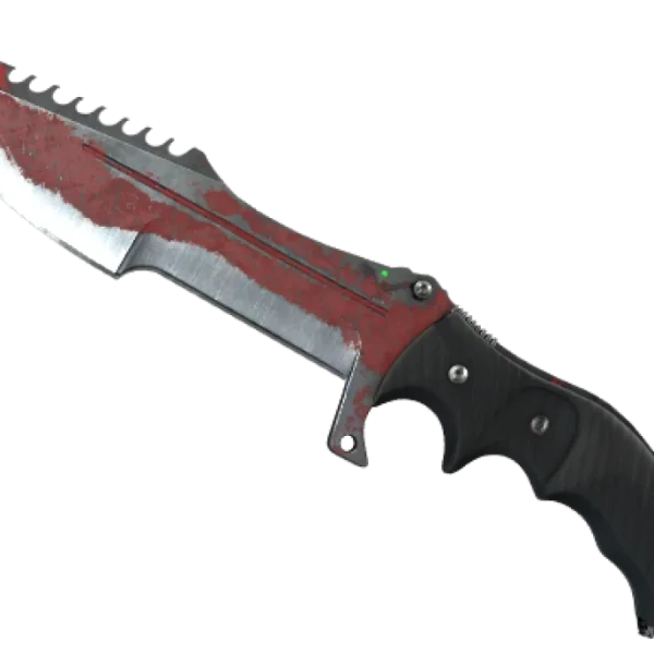 ★ Huntsman Knife | Crimson Web (Battle-Scarred)