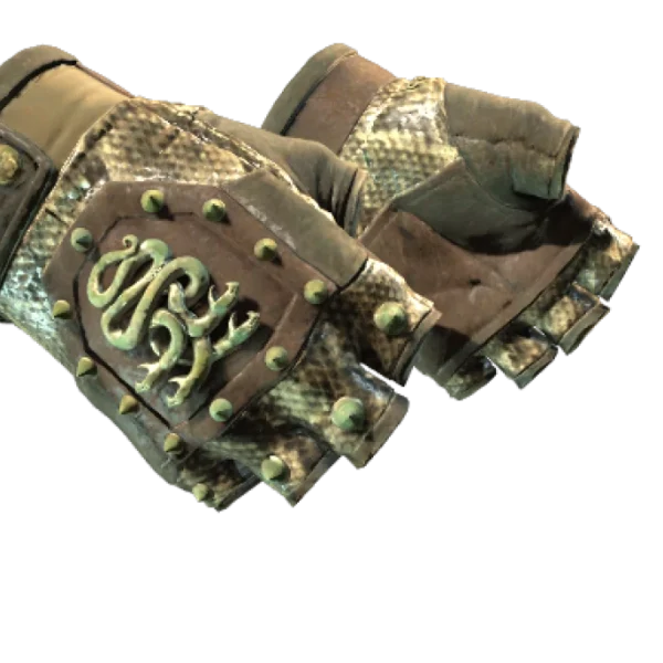 ★ Hydra Gloves | Rattler (Well-Worn)