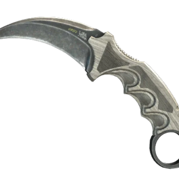 ★ Karambit | Black Laminate (Well-Worn)