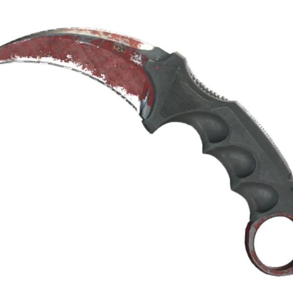 ★ Karambit | Crimson Web (Battle-Scarred)
