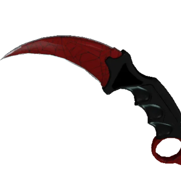 ★ Karambit | Crimson Web (Minimal Wear)
