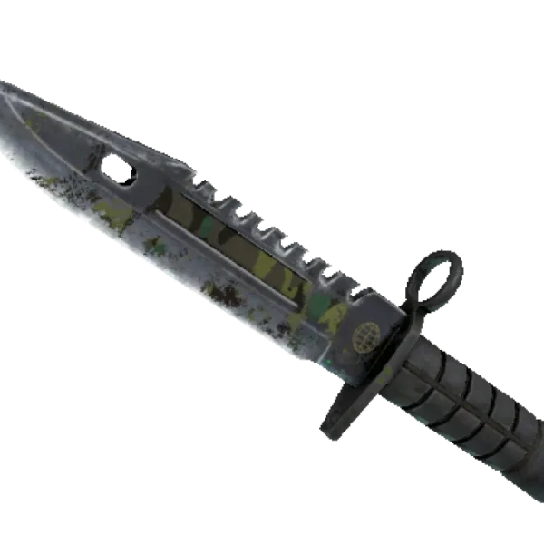 ★ M9 Bayonet | Boreal Forest (Battle-Scarred)