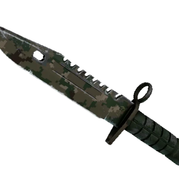 ★ M9 Bayonet | Forest DDPAT (Well-Worn)