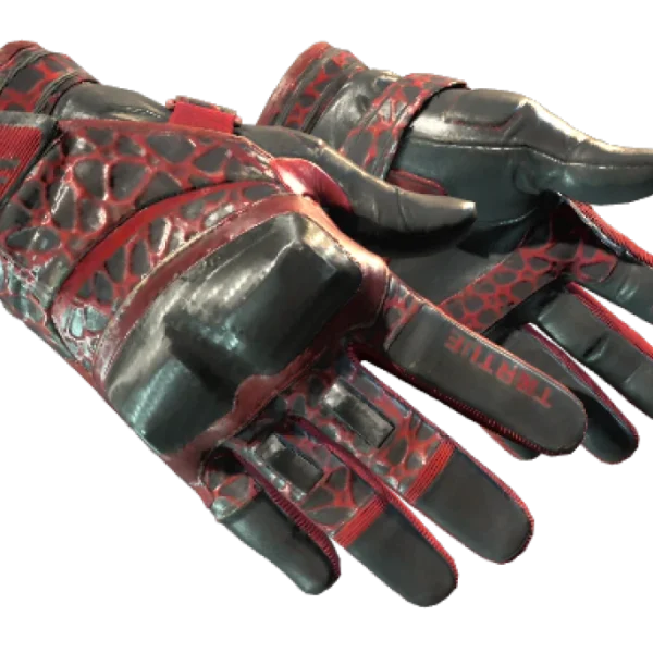 ★ Moto Gloves | Blood Pressure (Well-Worn)