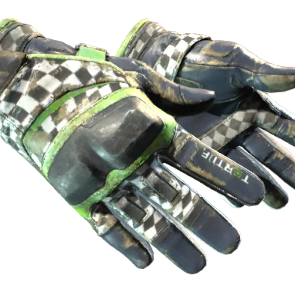 ★ Moto Gloves | Finish Line (Battle-Scarred)
