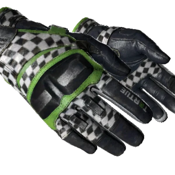 ★ Moto Gloves | Finish Line (Well-Worn)