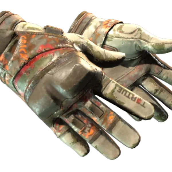 ★ Moto Gloves | POW! (Battle-Scarred)