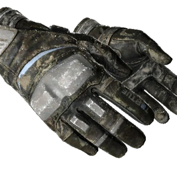 ★ Moto Gloves | Smoke Out (Battle-Scarred)