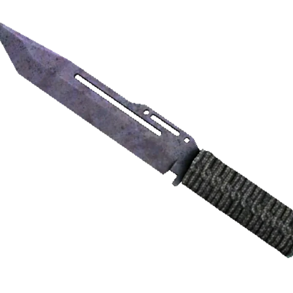 ★ Paracord Knife | Blue Steel (Battle-Scarred)