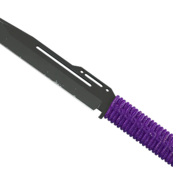 ★ Paracord Knife | Ultraviolet (Well-Worn)