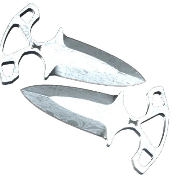 ★ Shadow Daggers | Damascus Steel (Minimal Wear)