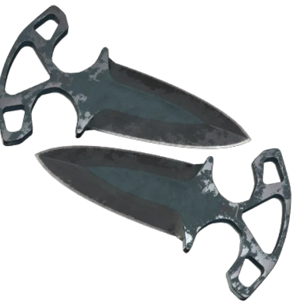 ★ Shadow Daggers | Night (Battle-Scarred)