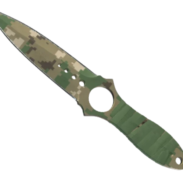★ Skeleton Knife | Forest DDPAT (Well-Worn)