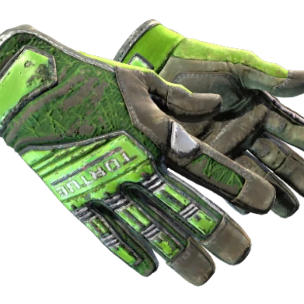 ★ Specialist Gloves | Emerald Web (Battle-Scarred)