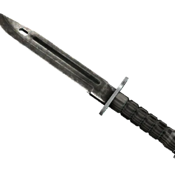 ★ StatTrak™ Bayonet | Black Laminate (Battle-Scarred)
