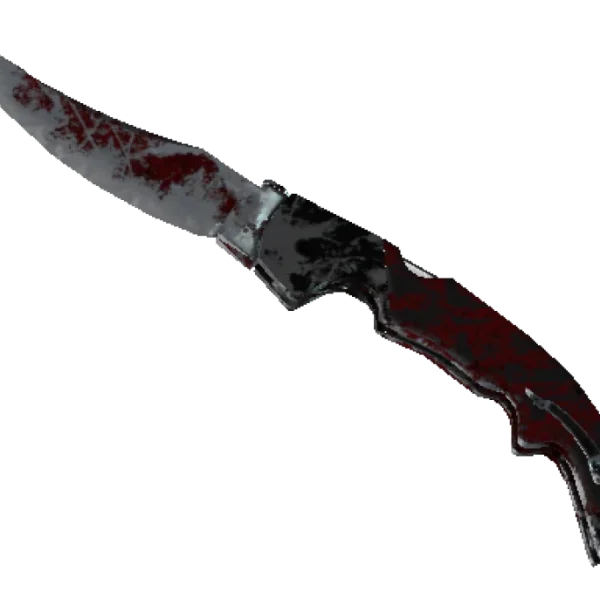 ★ StatTrak™ Falchion Knife | Crimson Web (Battle-Scarred)