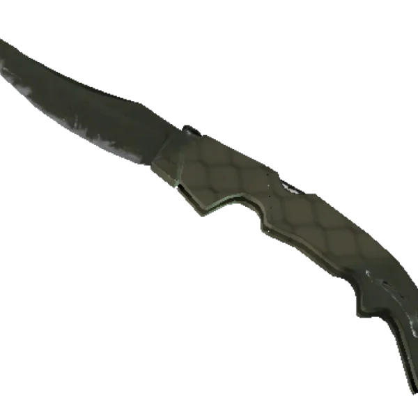 ★ StatTrak™ Falchion Knife | Safari Mesh (Well-Worn)