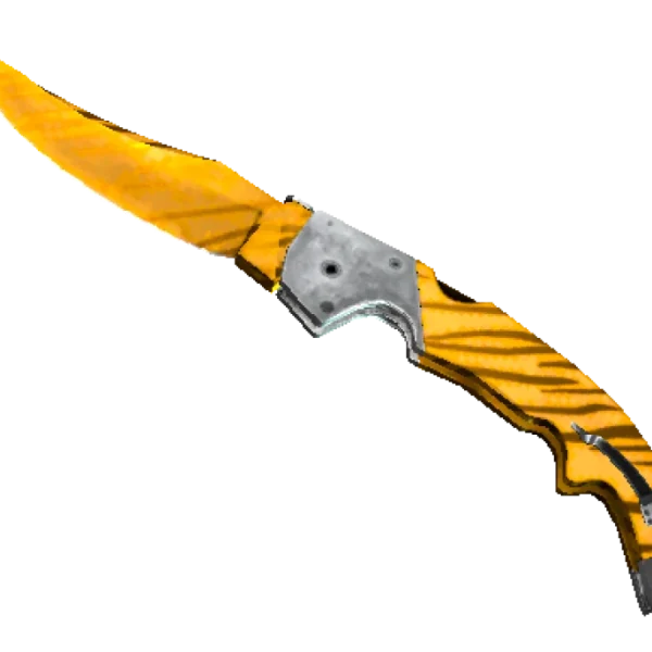 ★ StatTrak™ Falchion Knife | Tiger Tooth (Factory New)