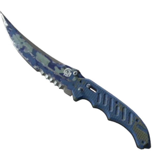 ★ StatTrak™ Flip Knife | Bright Water (Battle-Scarred)