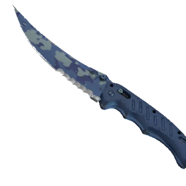 ★ StatTrak™ Flip Knife | Bright Water (Well-Worn)