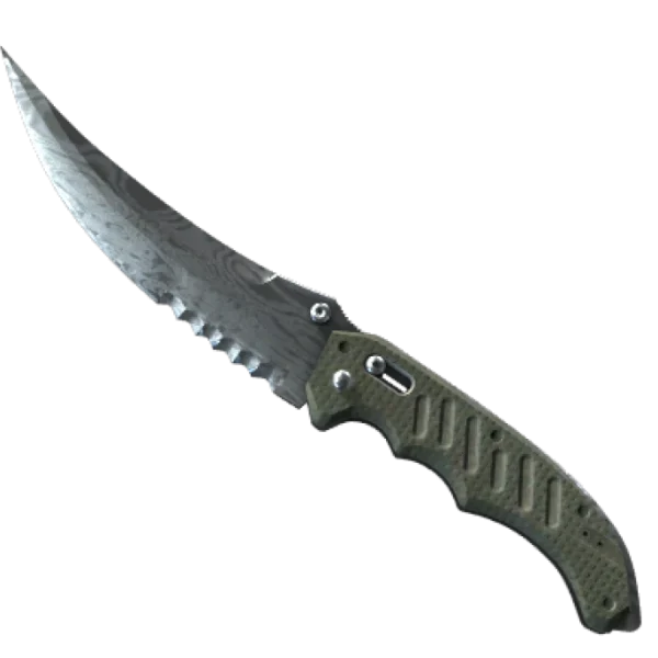 ★ StatTrak™ Flip Knife | Damascus Steel (Minimal Wear)