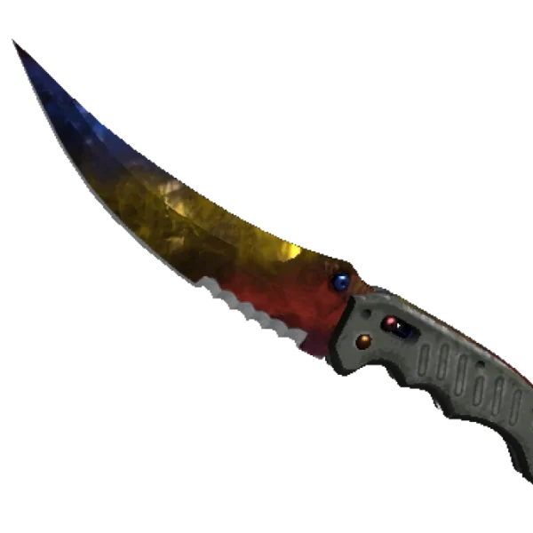 ★ StatTrak™ Flip Knife | Marble Fade (Minimal Wear)
