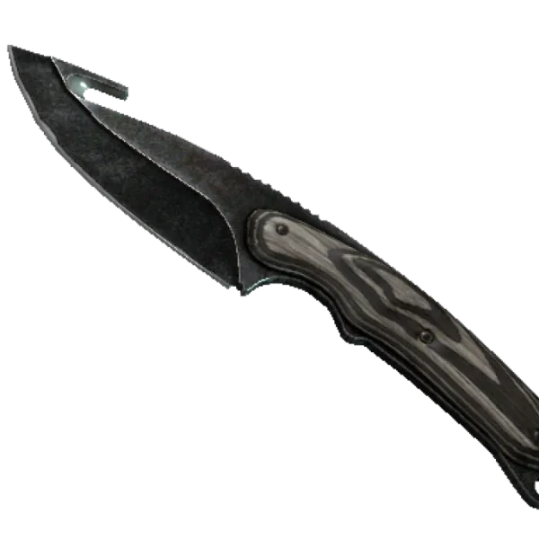 ★ StatTrak™ Gut Knife | Black Laminate (Well-Worn)