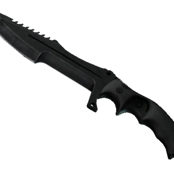 ★ StatTrak™ Huntsman Knife | Black Laminate (Minimal Wear)