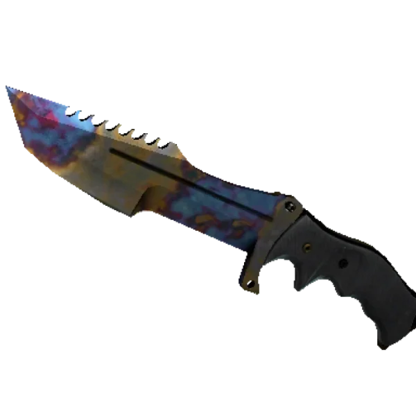 ★ StatTrak™ Huntsman Knife | Case Hardened (Minimal Wear)