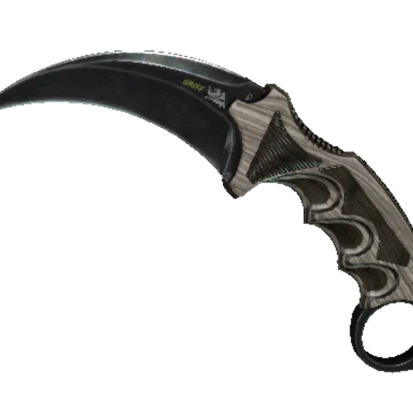 ★ StatTrak™ Karambit | Black Laminate (Field-Tested)
