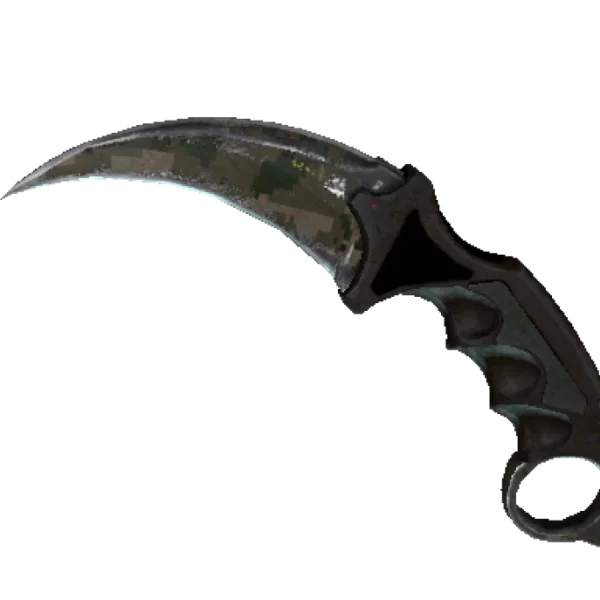 ★ StatTrak™ Karambit | Forest DDPAT (Battle-Scarred)