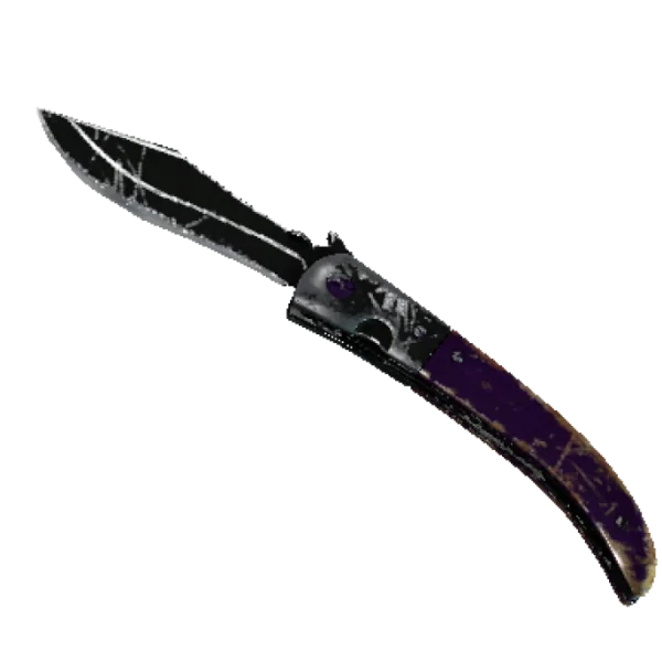 ★ StatTrak™ Navaja Knife | Ultraviolet (Battle-Scarred)
