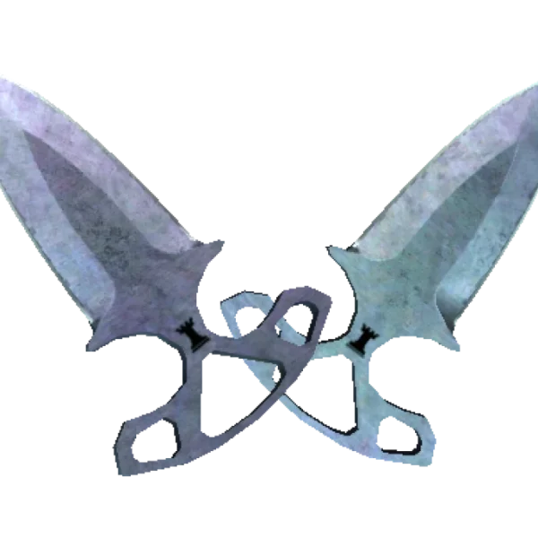 ★ StatTrak™ Shadow Daggers | Blue Steel (Well-Worn)