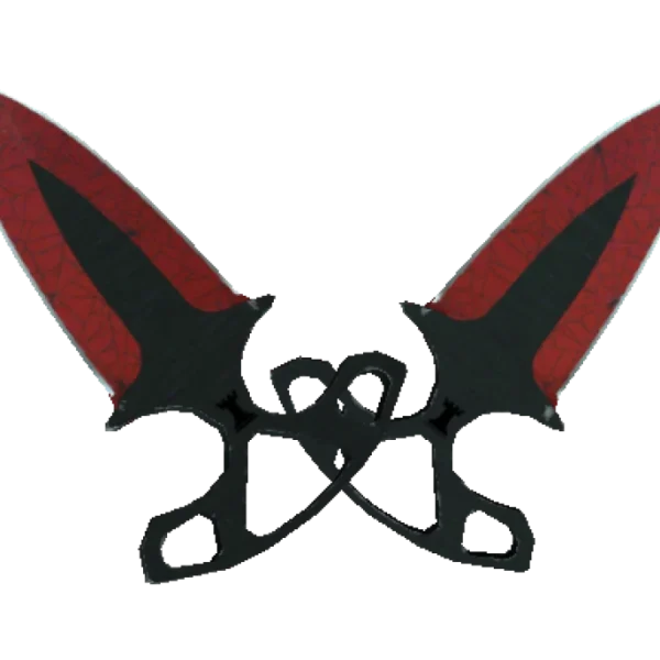 ★ StatTrak™ Shadow Daggers | Crimson Web (Well-Worn)