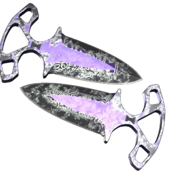 ★ StatTrak™ Shadow Daggers | Freehand (Battle-Scarred)