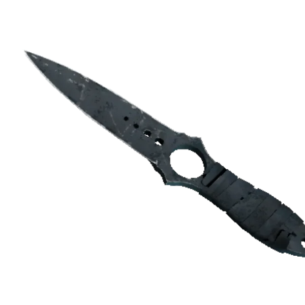 ★ StatTrak™ Skeleton Knife | Night Stripe (Battle-Scarred)