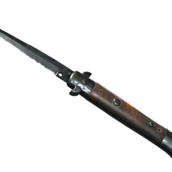 ★ StatTrak™ Stiletto Knife | Damascus Steel (Battle-Scarred)