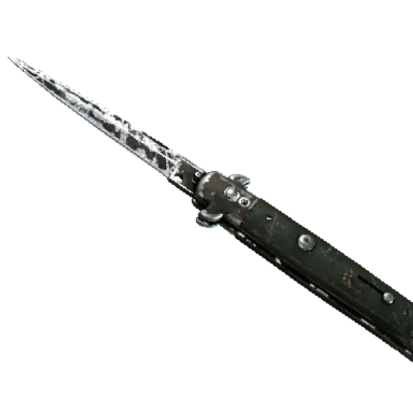 ★ StatTrak™ Stiletto Knife | Forest DDPAT (Battle-Scarred)