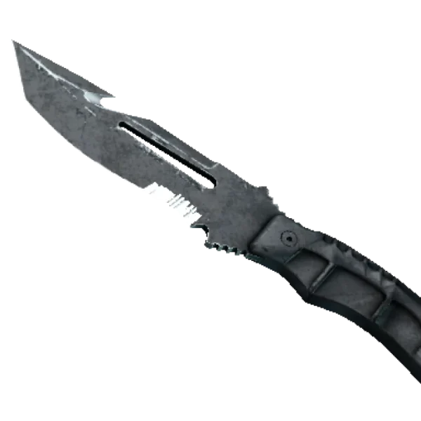 ★ StatTrak™ Survival Knife | Night Stripe (Battle-Scarred)