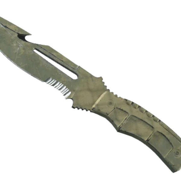 ★ StatTrak™ Survival Knife | Safari Mesh (Battle-Scarred)