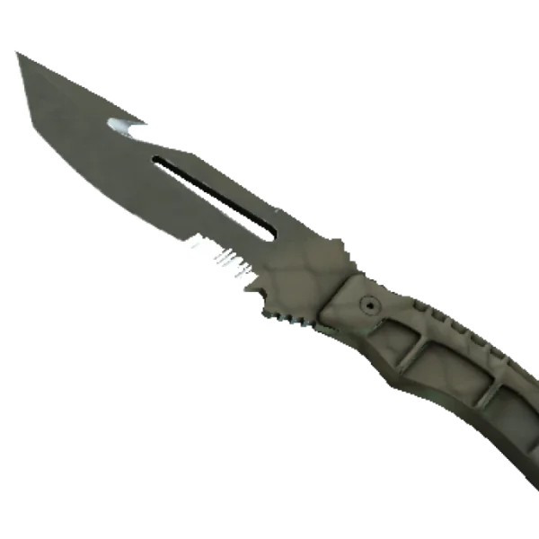 ★ StatTrak™ Survival Knife | Safari Mesh (Well-Worn)