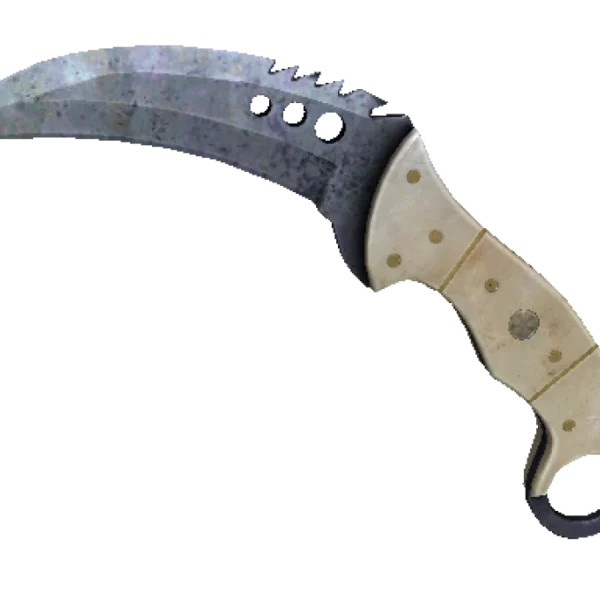 ★ StatTrak™ Talon Knife | Blue Steel (Well-Worn)