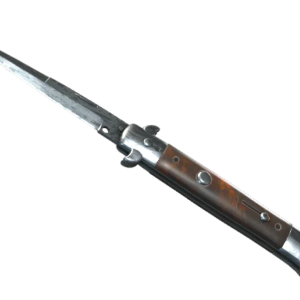 ★ Stiletto Knife | Damascus Steel (Minimal Wear)