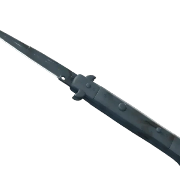 ★ Stiletto Knife | Night Stripe (Well-Worn)