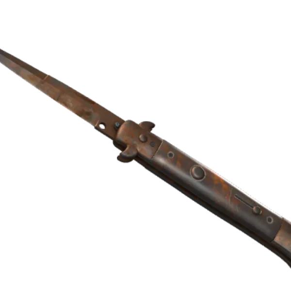 ★ Stiletto Knife | Rust Coat (Battle-Scarred)