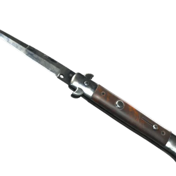 ★ Stiletto Knife | Stained (Well-Worn)