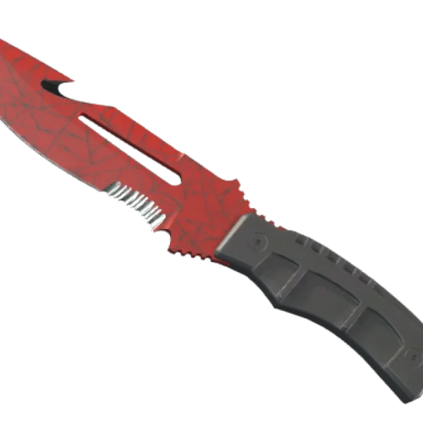 ★ Survival Knife | Crimson Web (Minimal Wear)