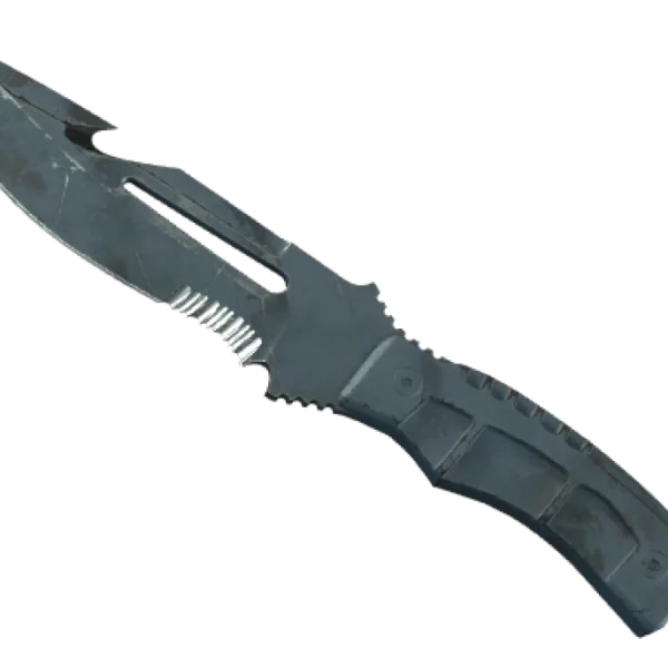 ★ Survival Knife | Night Stripe (Battle-Scarred)
