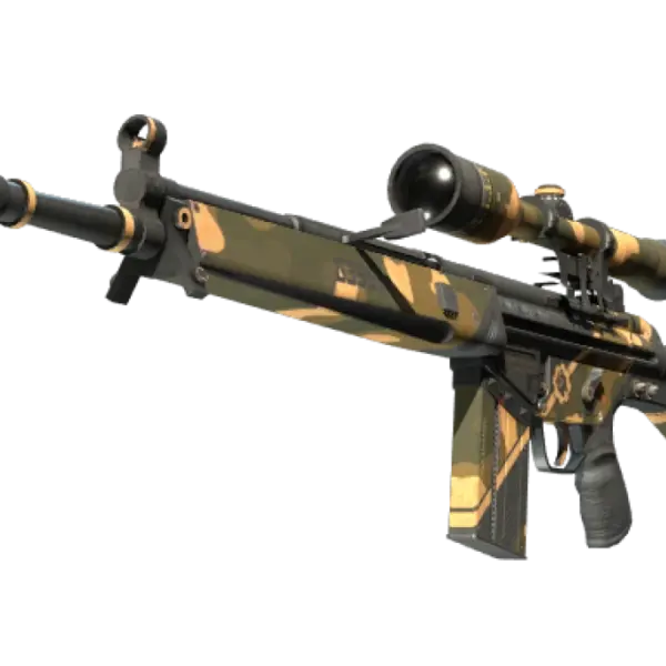 G3SG1 | Black Sand (Well-Worn)