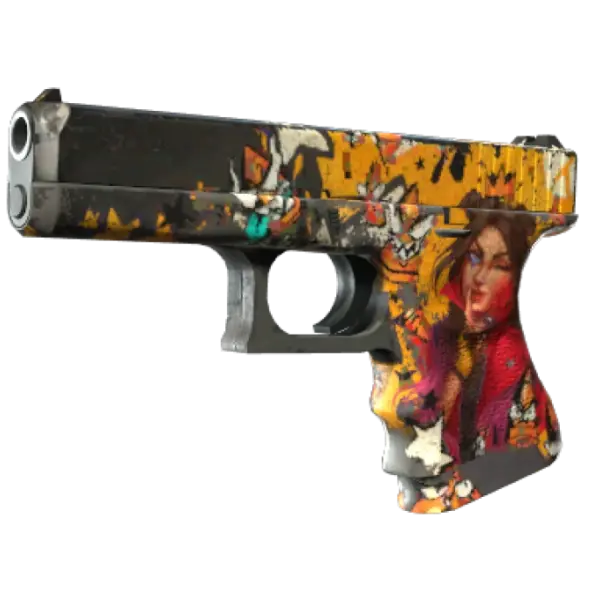Glock-18 | Bullet Queen (Battle-Scarred)